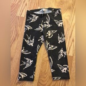H&M GIRLS BIRD PANTS (SIZE - 7/8)
